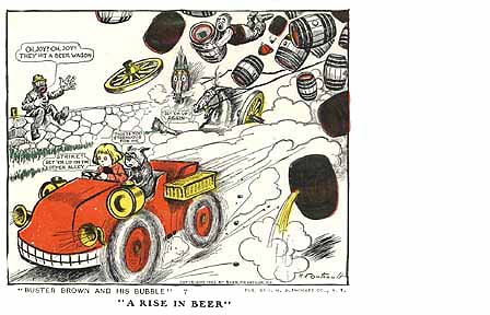 Buster Brown and His Bubble, Card #7 