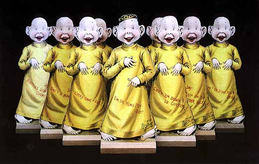 The Yellow Kid Ten Pin Set