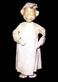 Yellow Kid Doll in Nightshirt/Nightcap